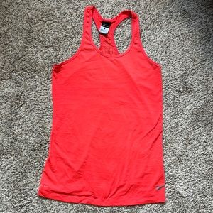 Neon red Nike tank top